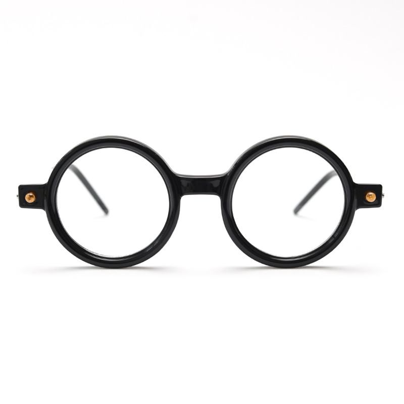 MieMie PRO001 Steampunk Round Prescription Glasses— made from Plate material, suitable for various face shapes, and designed for both men and women. Lightweight and style. In multiple colors: Tortoise, Black, Green, Grey