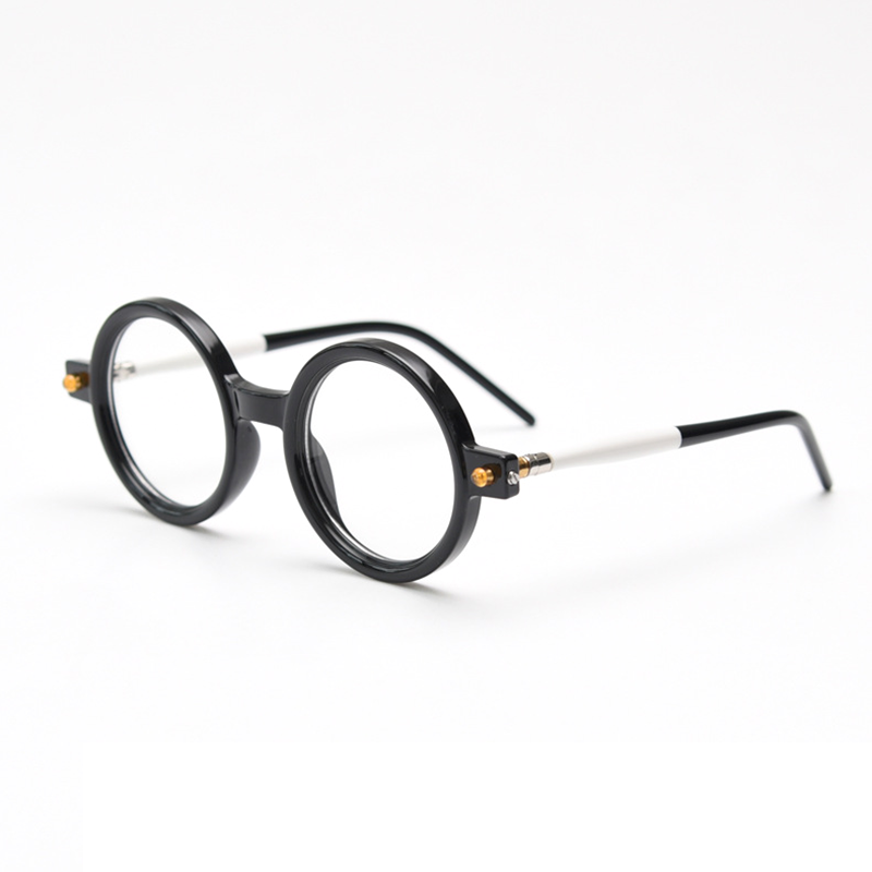 MieMie PRO001 Steampunk Round Prescription Glasses— made from Plate material, suitable for various face shapes, and designed for both men and women. Lightweight and style. In multiple colors: Tortoise, Black, Green, Grey