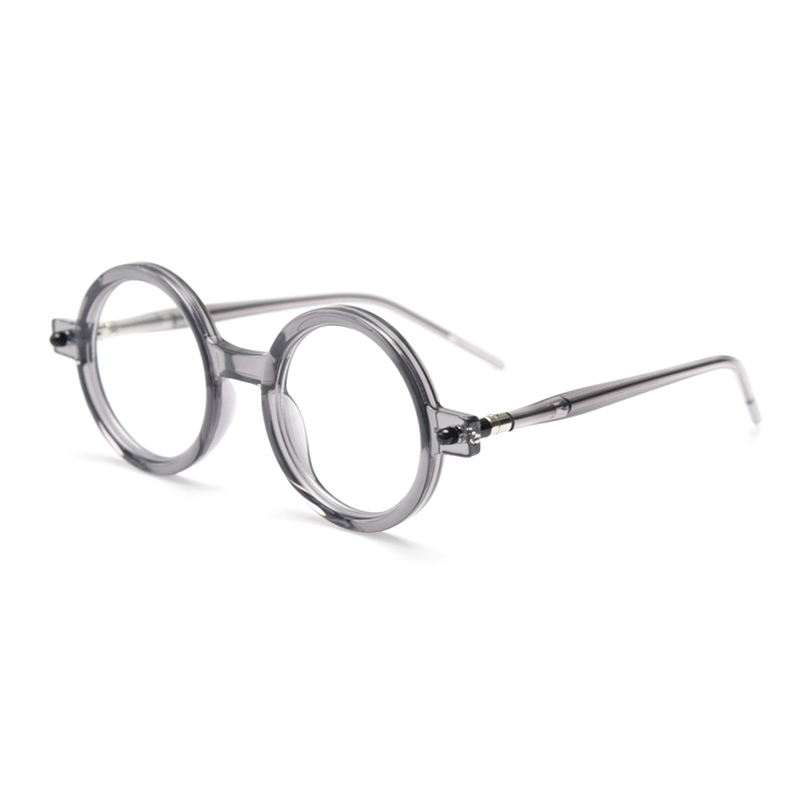 MieMie PRO001 Steampunk Round Prescription Glasses— made from Plate material, suitable for various face shapes, and designed for both men and women. Lightweight and style. In multiple colors: Tortoise, Black, Green, Grey
