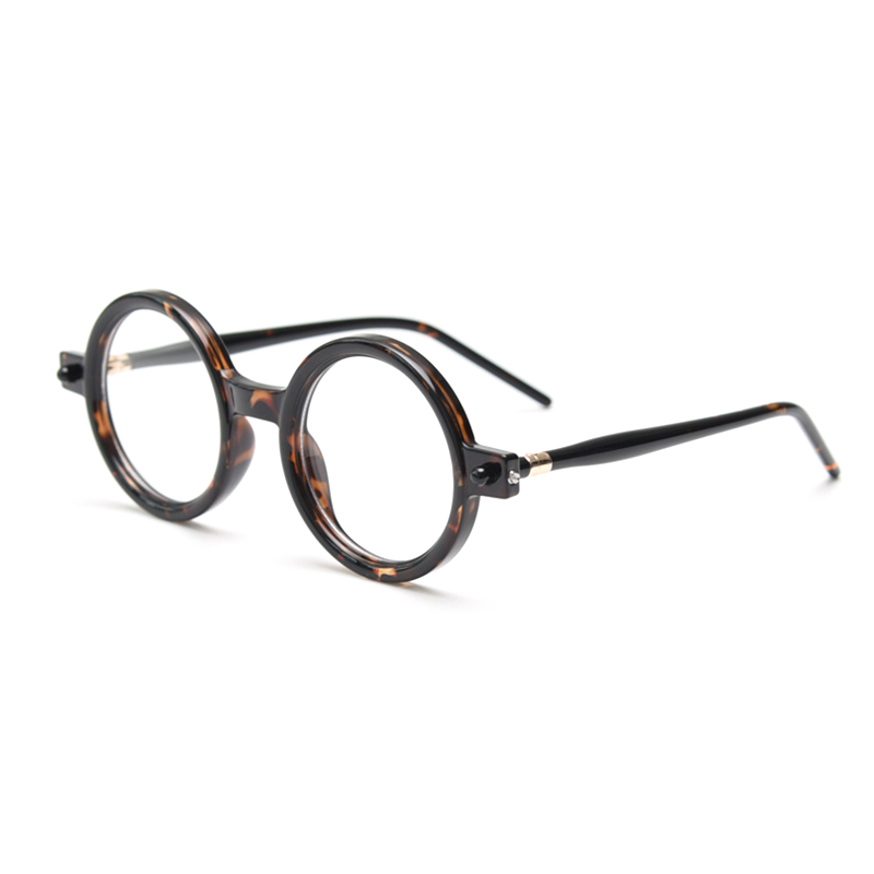 MieMie PRO001 Steampunk Round Prescription Glasses— made from Plate material, suitable for various face shapes, and designed for both men and women. Lightweight and style. In multiple colors: Tortoise, Black, Green, Grey