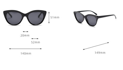 SC006 MieMie Cat eye Sunglasses blends the perfect combination of modern style and bold sophistication! Made with a sturdy TR90 frame, these sunglasses provide both durability and a chic aesthetic, also offers Polarized UV400 protection, shielding your eyes from harmful rays. Available in Black, Brown, Orange, Gradient Clear Red Blue.