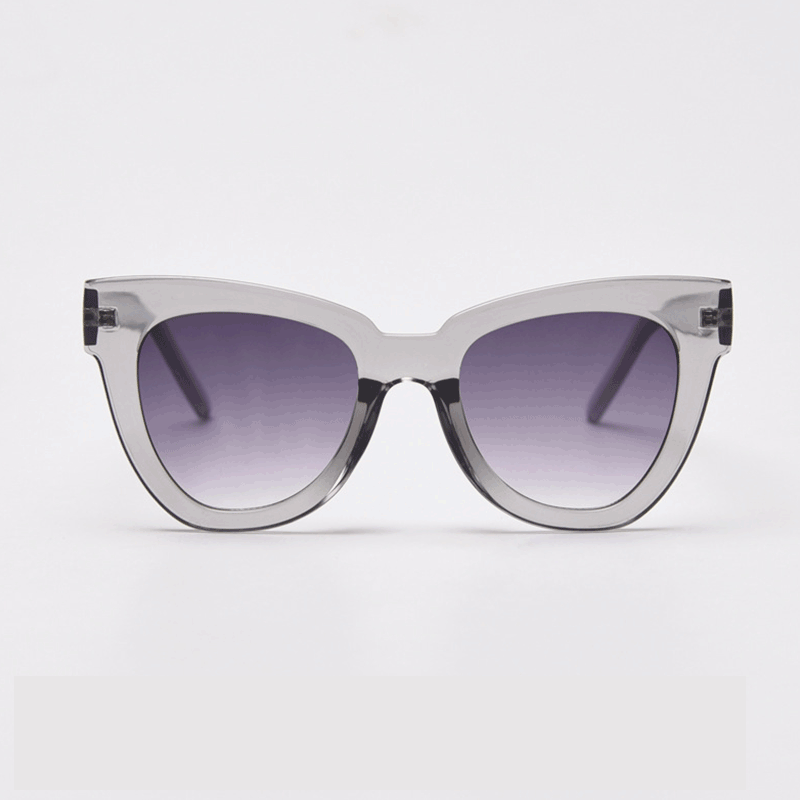 Elevate your style with MieMie SC004 Sunglasses in a striking cream shade for UV400 protection and bold frame. These chic cat-eye frames for women are crafted from lightweight PC material, providing both elegance and durability. Comes in distinctive color choices: pink, black, tortoise, grey, yellow, red, black tortoise, beige